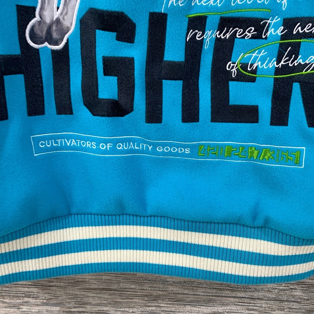 🔥 UN / NJ Pegasus Varsity Jacket | Cultivators of Quality | Size L Hype Beast - Picture 3 of 16